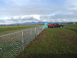 Fence repaired